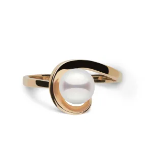 6.5-7.0 mm Akoya Pearl Wishbone Collection Ring