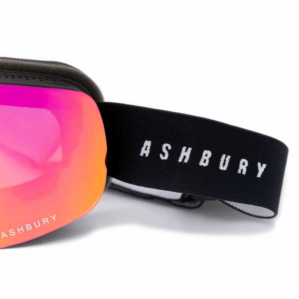 Ashbury Sonic Sensor Snowboard Goggles - Pink Mirror/Yellow Spare