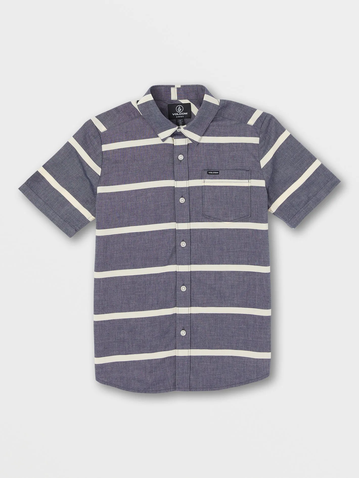 Big Boys Stone Stagger Short Sleeve Shirt - Marina Blue