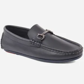 Boys "LAN" Classic Synthetic Leather Loafer