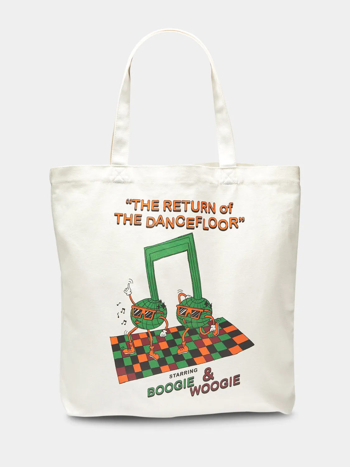 Canvas artwork tote bag