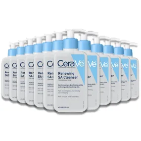 CeraVe - Renewing Salicylic Acid Cleanser, Fragrance Free Non-Comedogenic - 8 Oz - 12 Pack