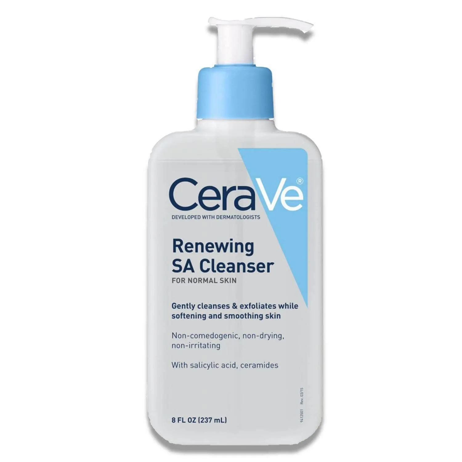 CeraVe - Renewing Salicylic Acid Cleanser, Fragrance Free Non-Comedogenic - 8 Oz - 12 Pack