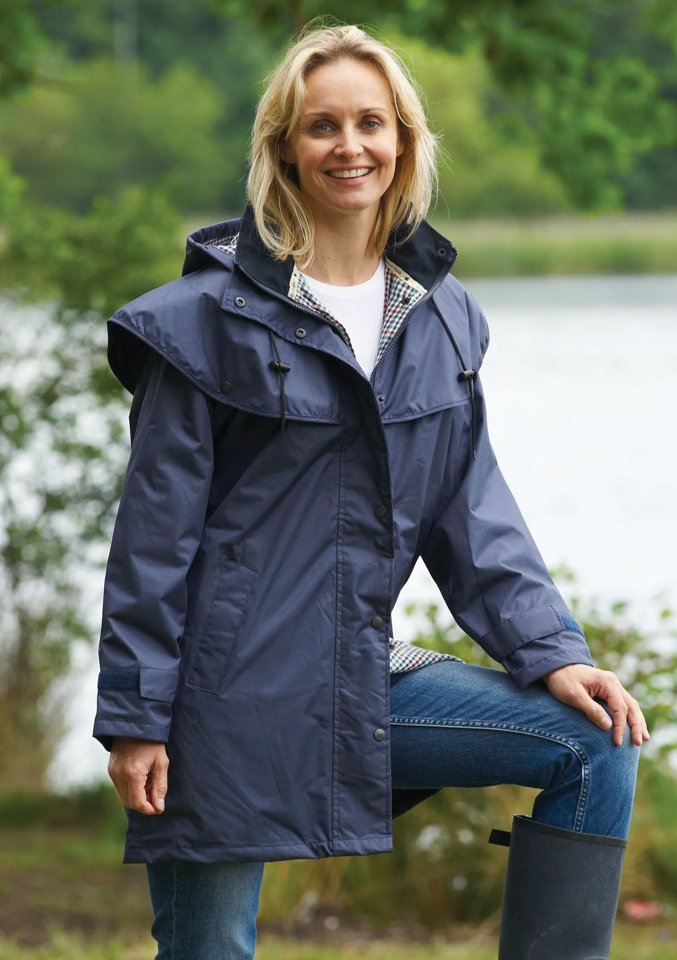 Champion Windsor Ladies' Three-Quarter Length Waterproof Coat