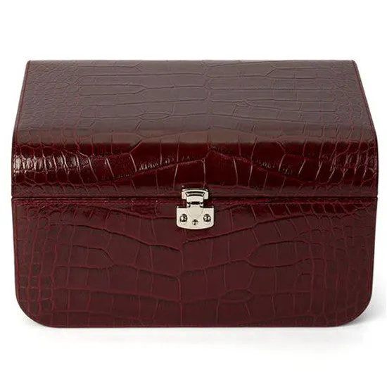 CROCCO LEATHER JEWELLERY BOX