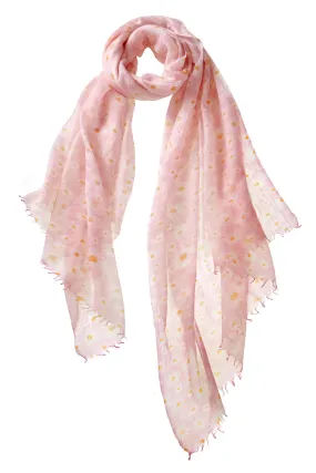 Daisy Scarf - Pink Lemonade