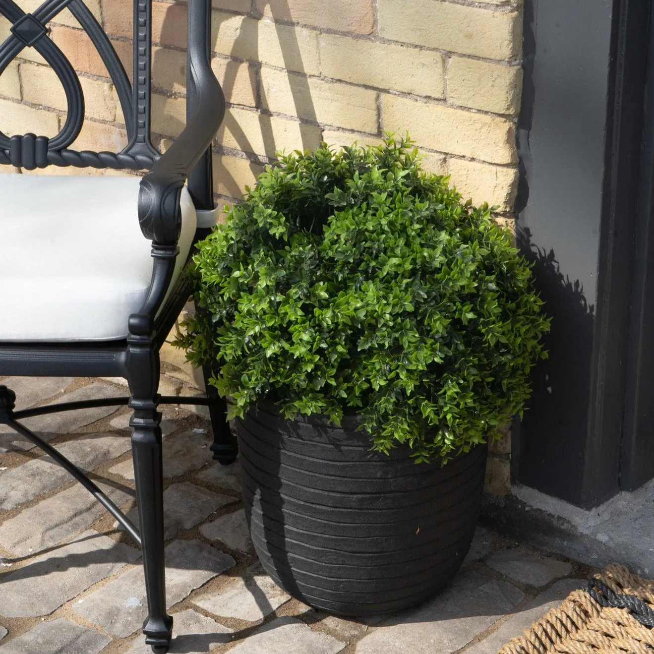 Drift Black Planter Small