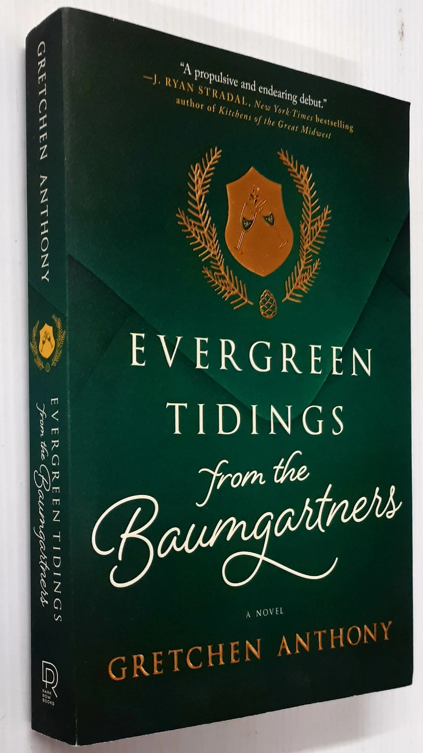 EVERGREEN TIDINGS FROM THE BAUMGARTNERS - Gretchen Anthony