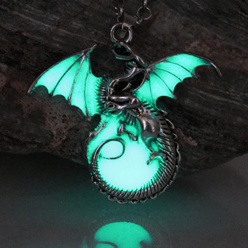 Glow in The Dark Dragon Charm