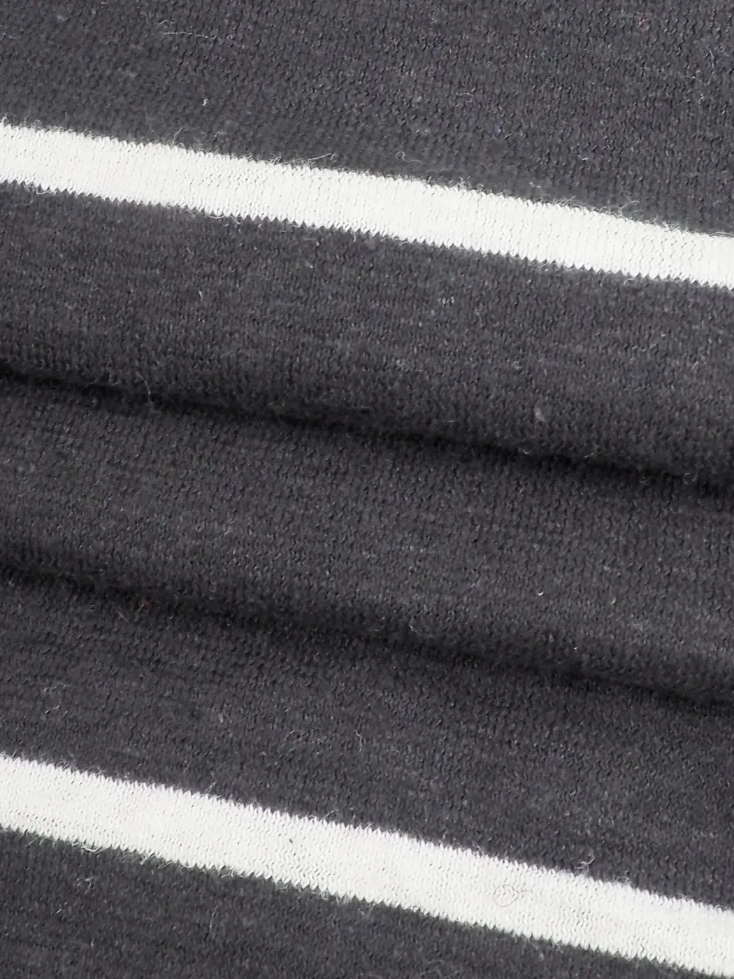 Hemp & Organic Cotton Mid-Weight Yarn Dyed Stripe Jersey( KJ21D960A)