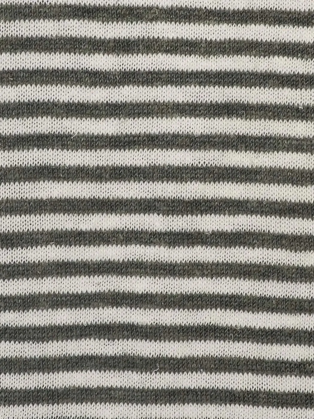 Hemp, Recycled Poly & Tencel Mid-Weight Yarn Dyed Stripe Jersey Fabric ( KJ21E853D )