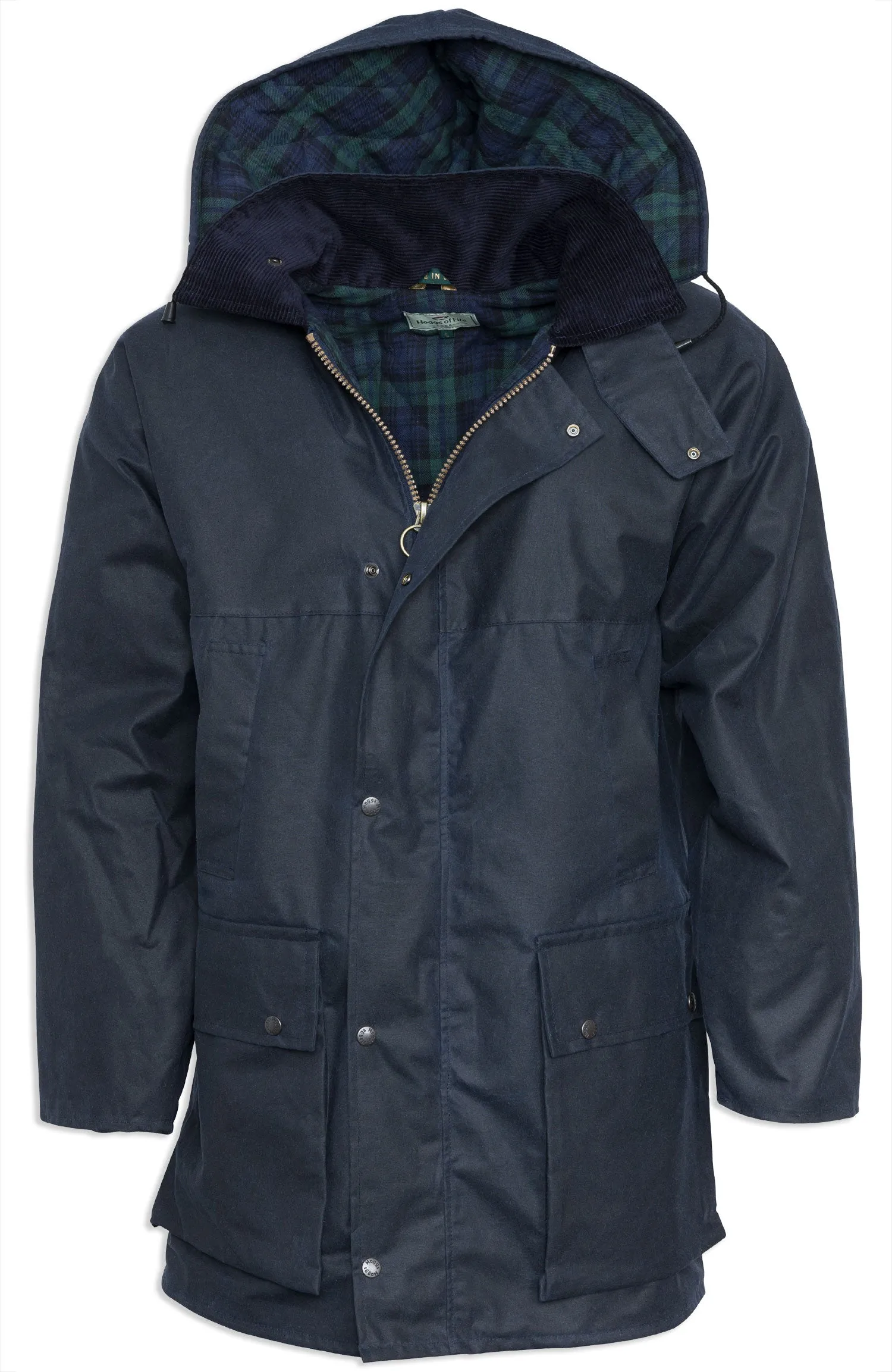 Hoggs of Fife Padded Waxed Jacket