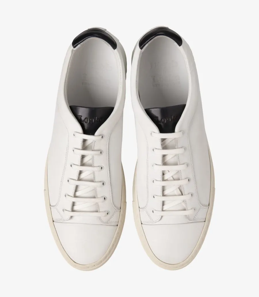 LOAKE  Dash - Leather Sneakers -  White