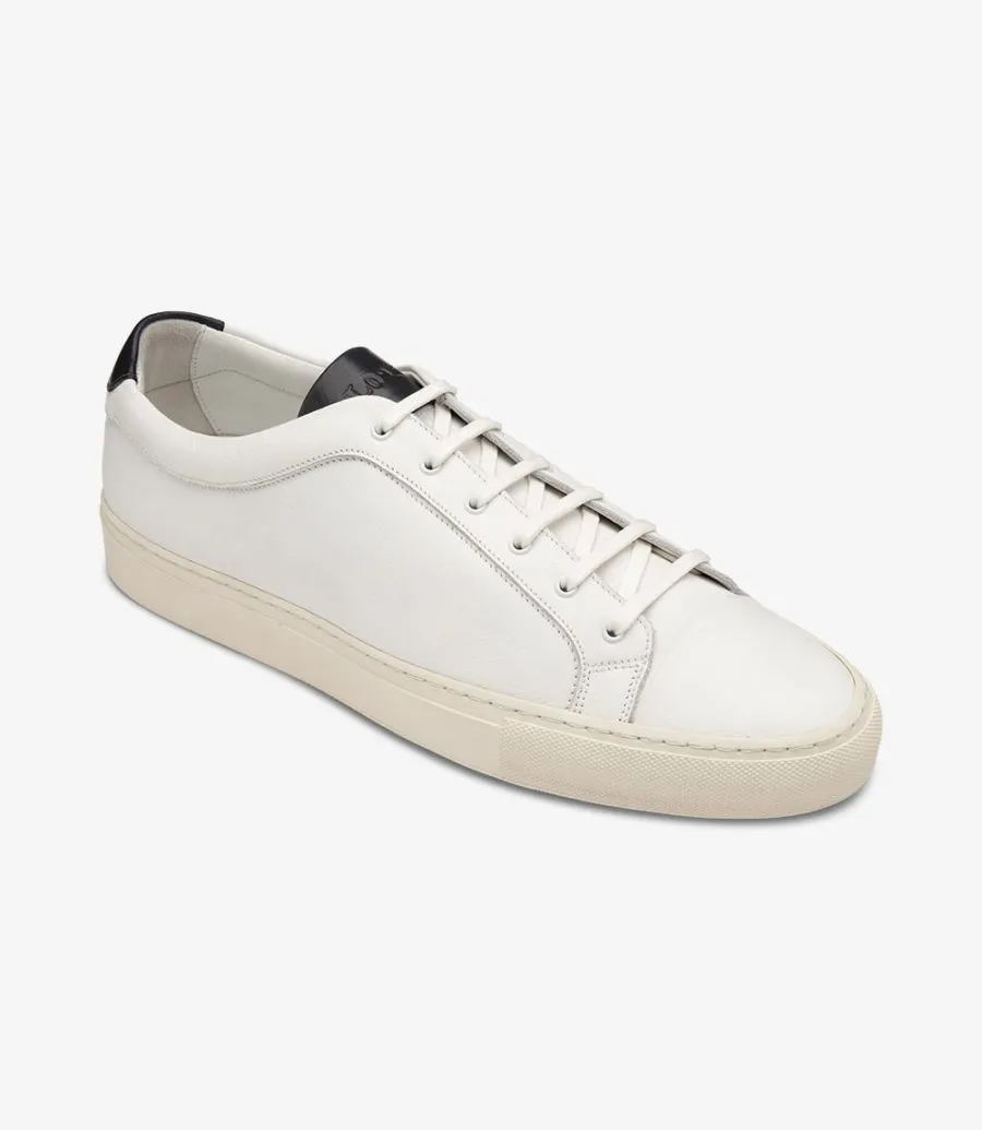 LOAKE  Dash - Leather Sneakers -  White