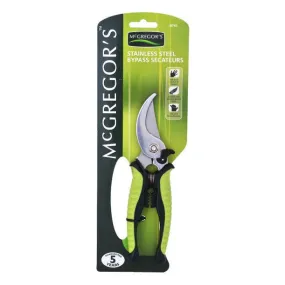 McGregors Stainless Steel Blade By-Pass Secateurs