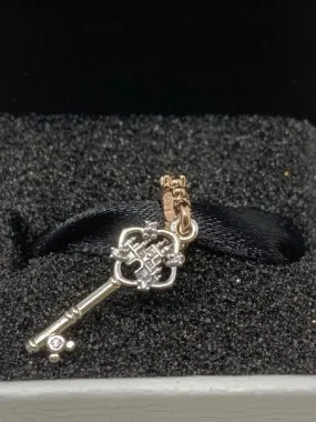 Pandora Disney Parks Key to the Magic Charm Dangle