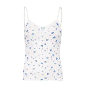 Polkadot BLUE CLOVER Print PATTI CAMISOLE