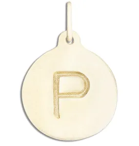 "P" Alphabet Charm