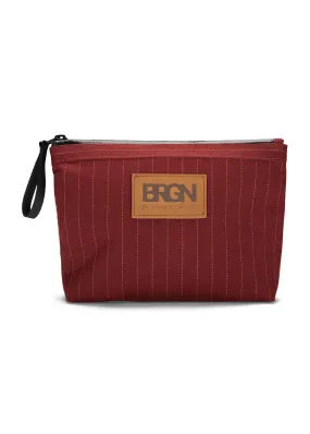 Small Pouch - Russet Pinstripe