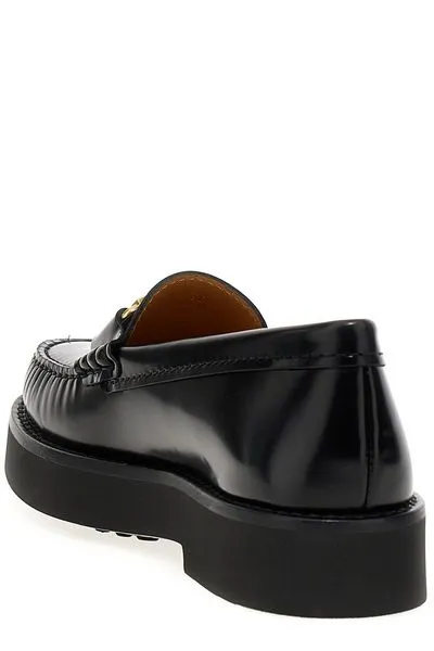 T TIMELESS LEATHER LOAFERS