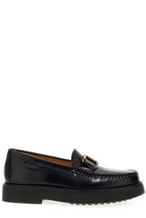 T TIMELESS LEATHER LOAFERS