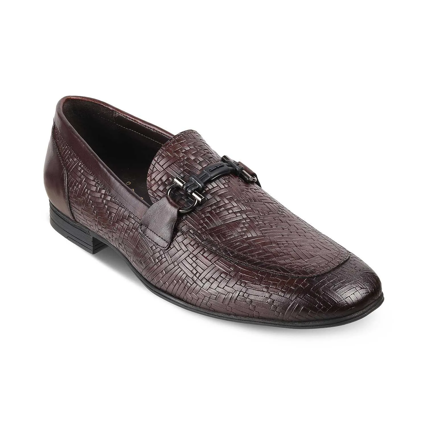 The Crint Tan Men's Leather Loafers