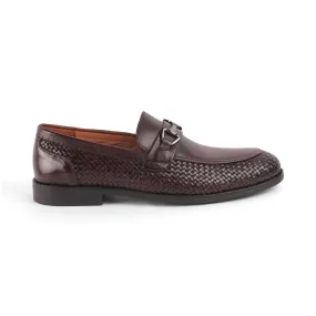 Tresmode Julio Brown Men's Leather Loafers